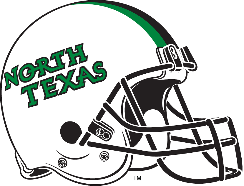 North Texas Mean Green 2005-Pres Helmet Logo v2 DIY iron on transfer (heat transfer)